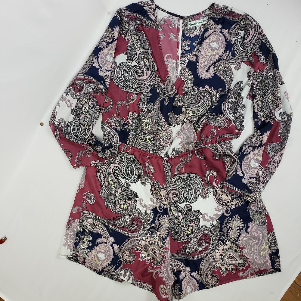 Almost Famous size 1X women's romper